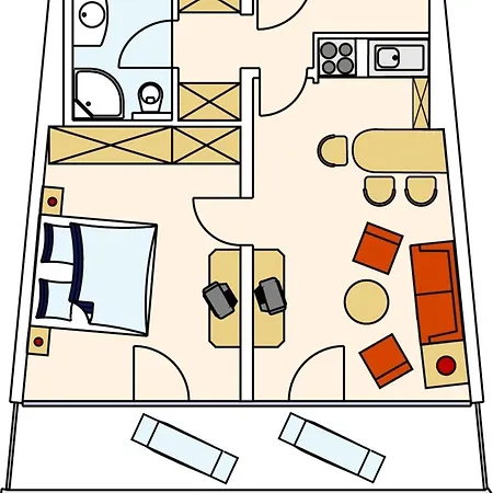 Apartment Strandidyll, 109 - Typ B4